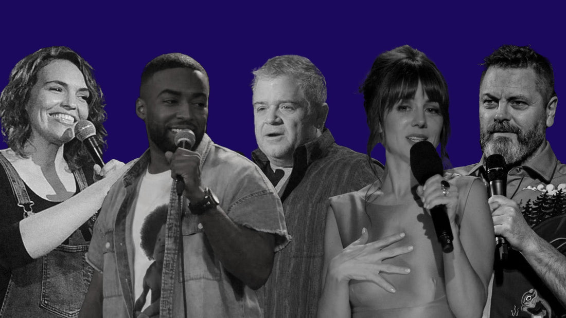Beth Stelling, Ian Lara, Patton Oswalt, Natasha Leggero & Nick Offerman