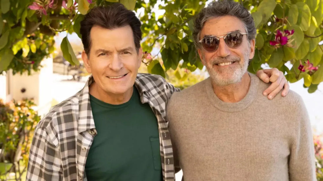 Charlie Sheen & Chuck Lorre.