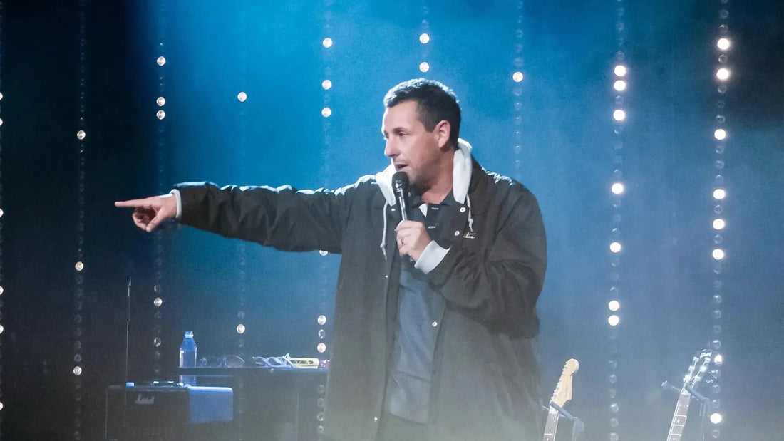 Adam Sandler: 100% Fresh. Courtesy of Netflix.