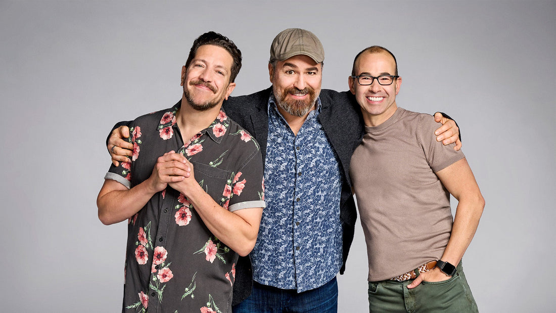 Sal Vulcano, Brian "Q" Quinn, and James "Murr" Murray of "Impractical Jokers"