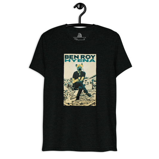 Ben Roy - Hyena - Black Short sleeve t-shirt