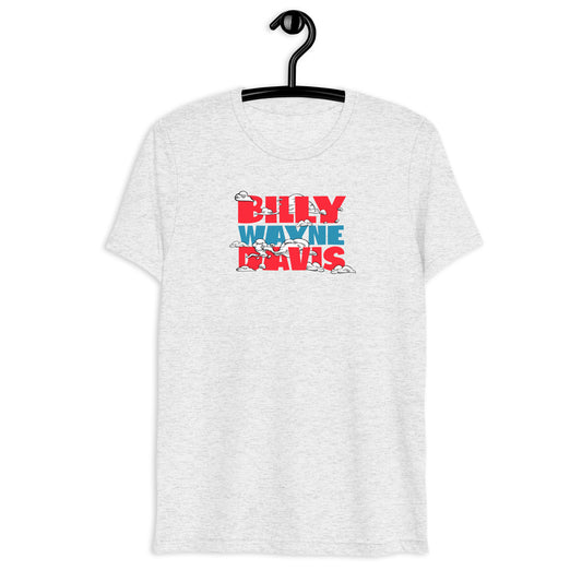 Billy Wayne Davis - Red/Blue - Short sleeve t-shirt